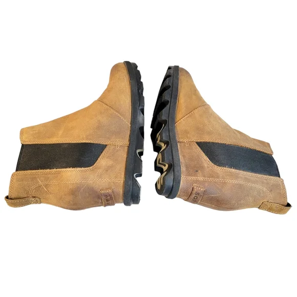 Sorel Womens Joan Of Arctic Wedge II Chelsea  Elk Ankle Boots Women's Size 8.5 - Picture 7 of 10